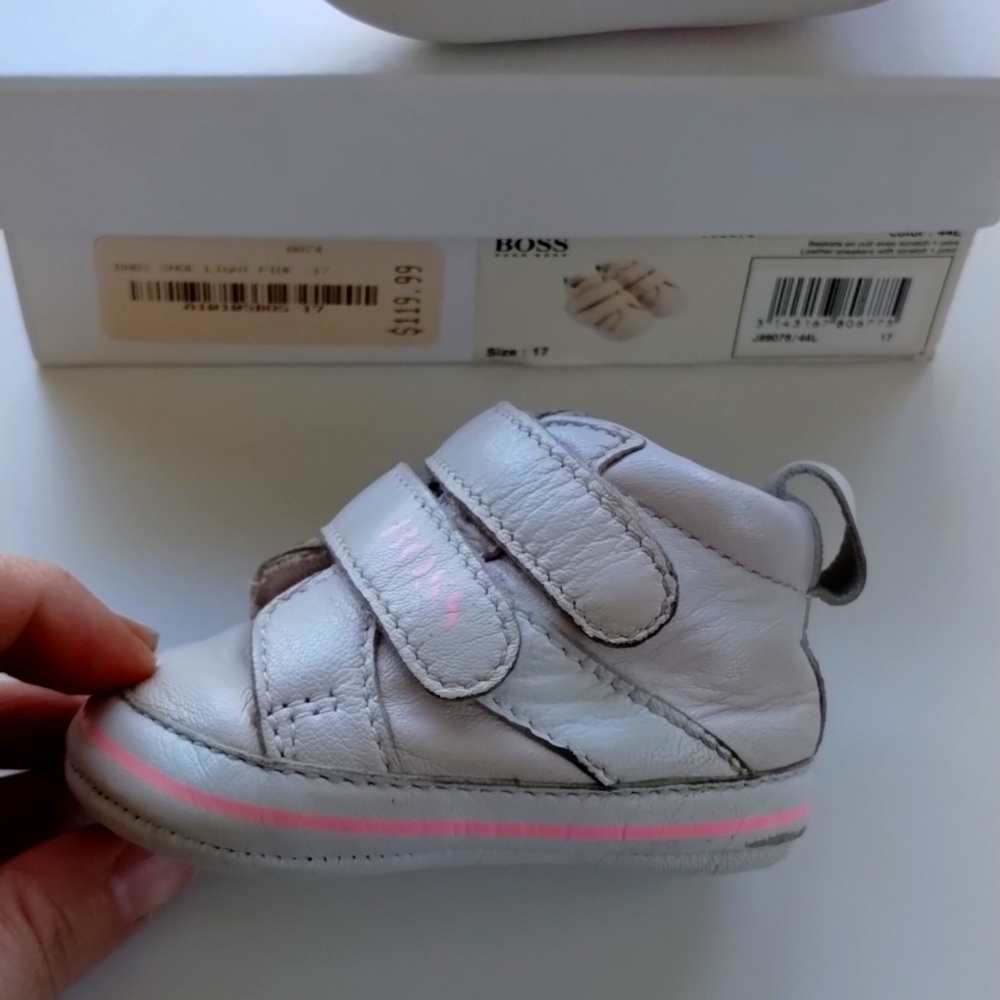 Shoes for baby girl, EUR 17, Hugo Boss